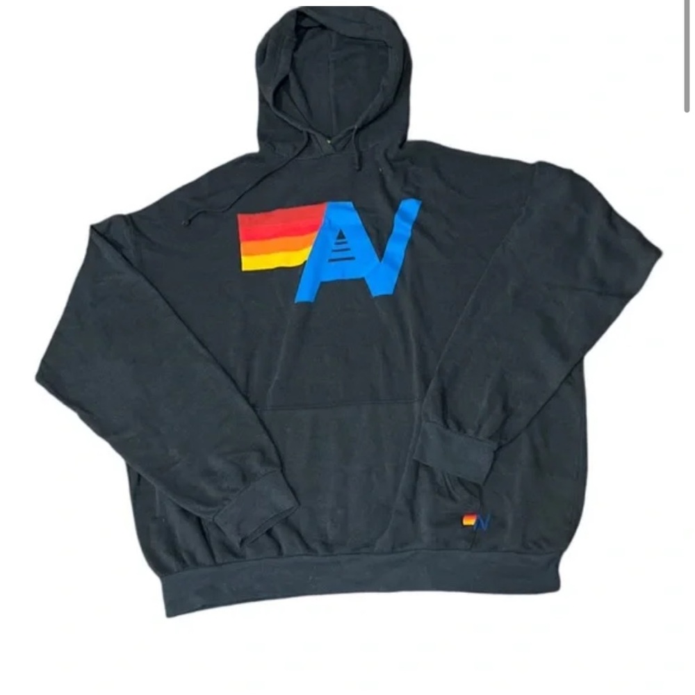 Aviator nation classic at logo pullover relaxed fit